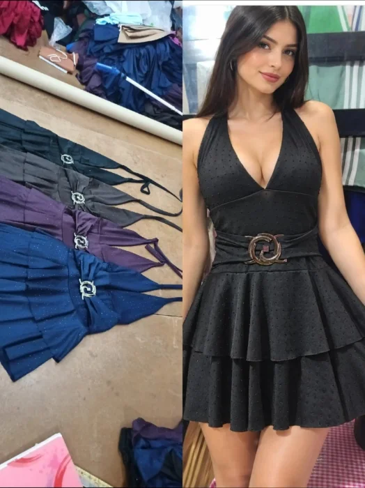 Vestidos Laycra con Strash