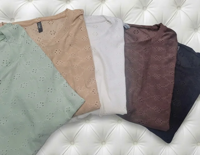 Remeras de Brodery de Dama