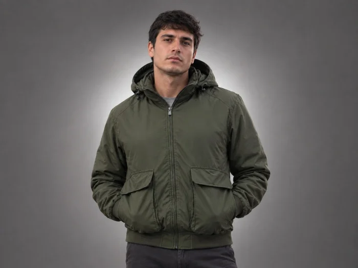Campera Impermeable Rompeviento con Forro Liviano