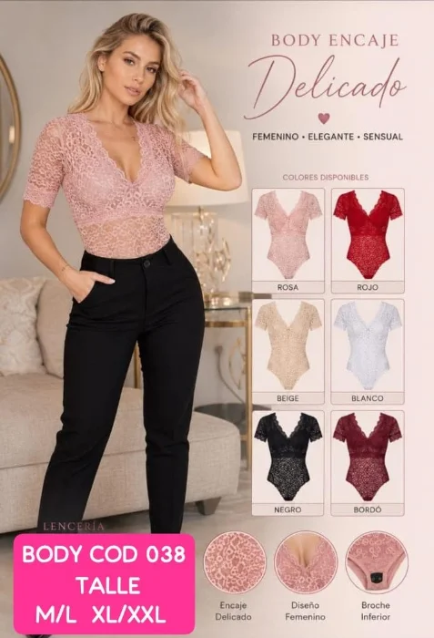 Body Encaje Cod 038