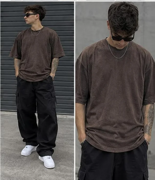 Remeras Oversize Algodón Pesado 15/1
