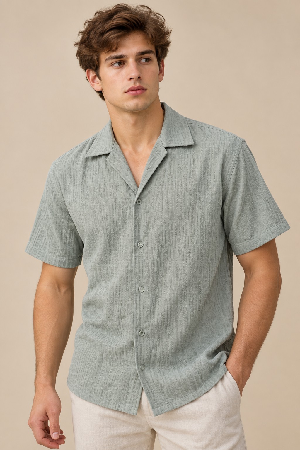 Camisa Algodón Travis - Imagen 3