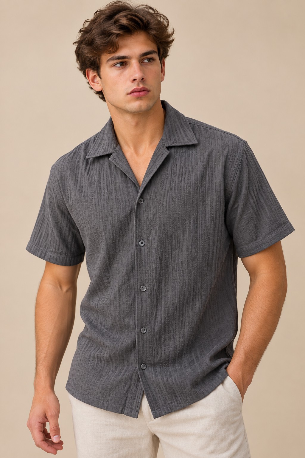 Camisa Algodón Travis - Imagen 3