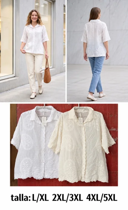 Camisa con Detalles