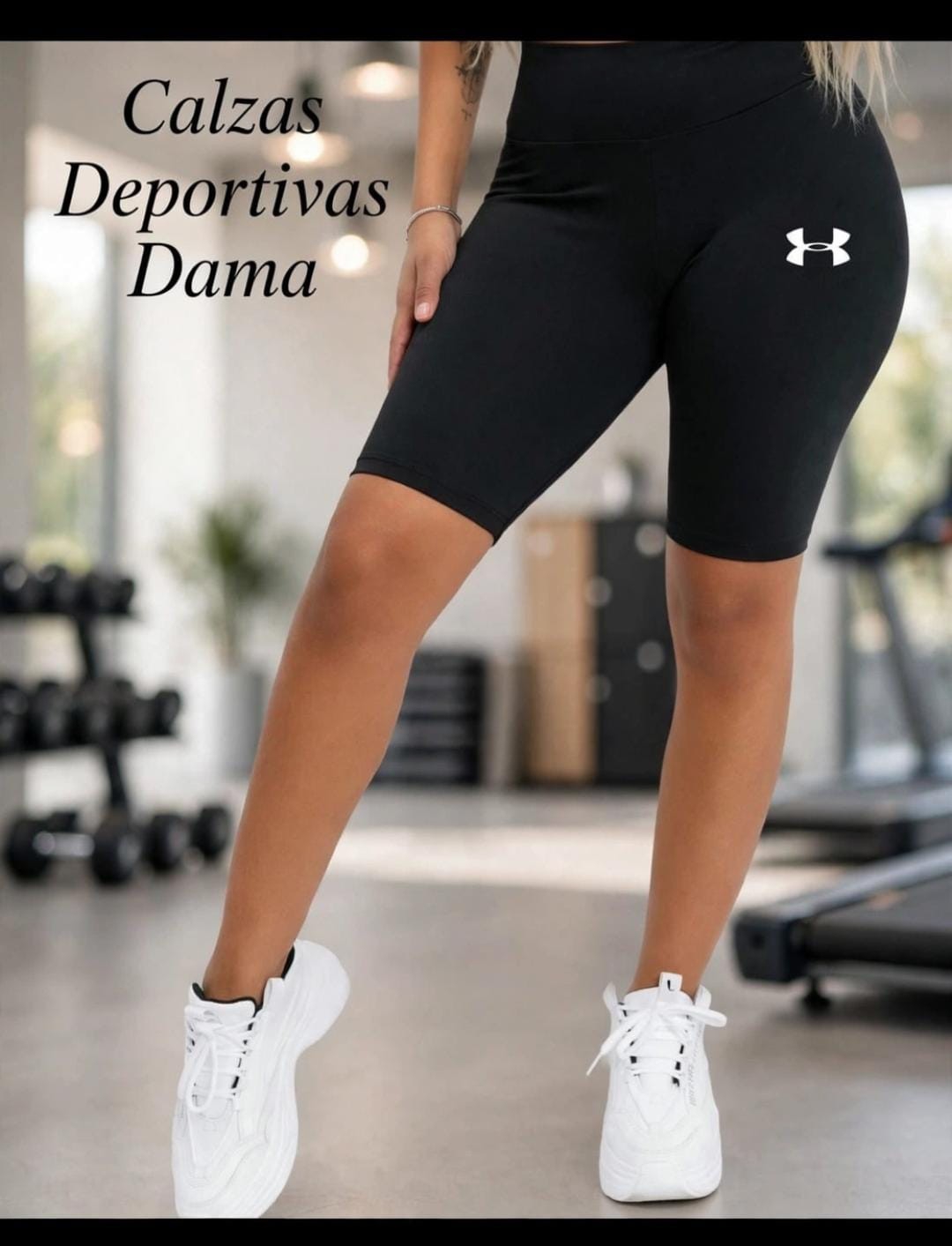 Biker Dama Lycra Estampado Deportivo - Imagen 4