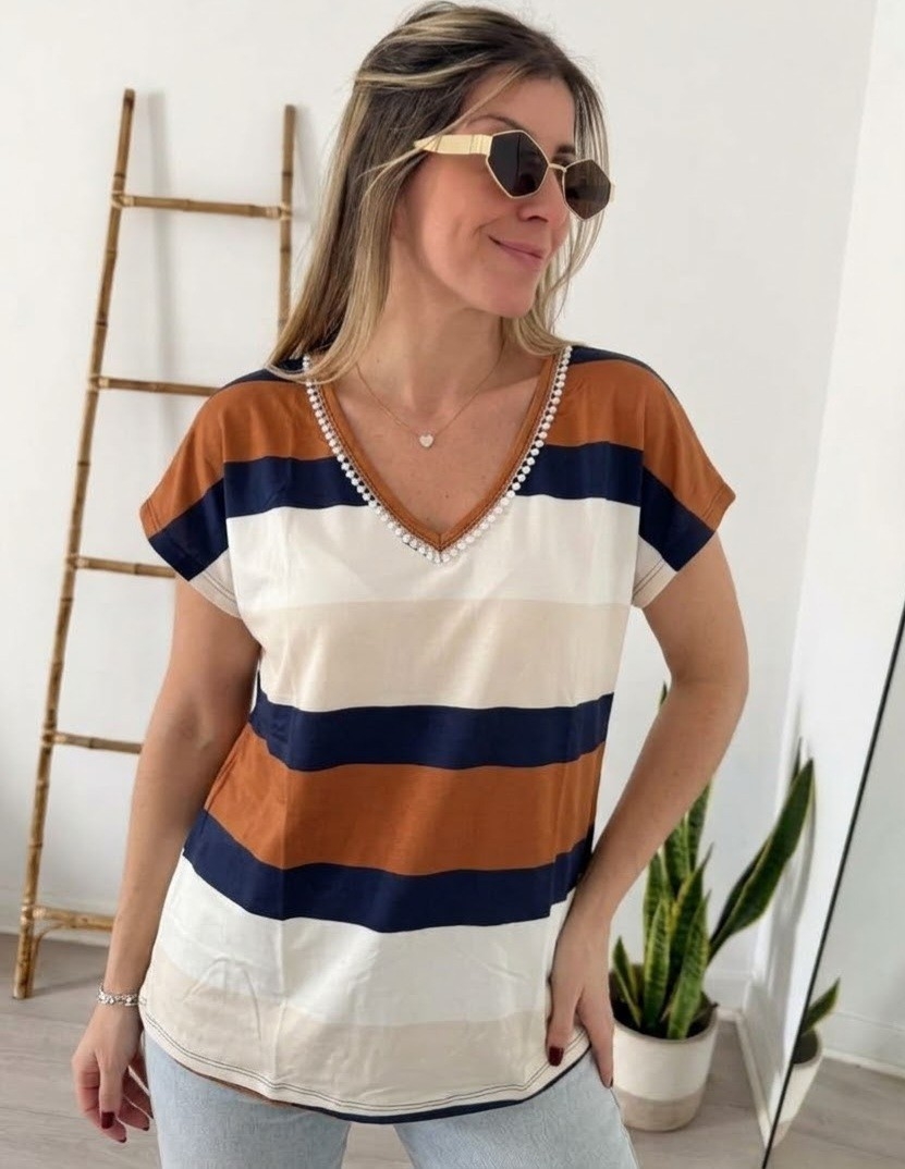 Remera Raya Ancha - Imagen 2