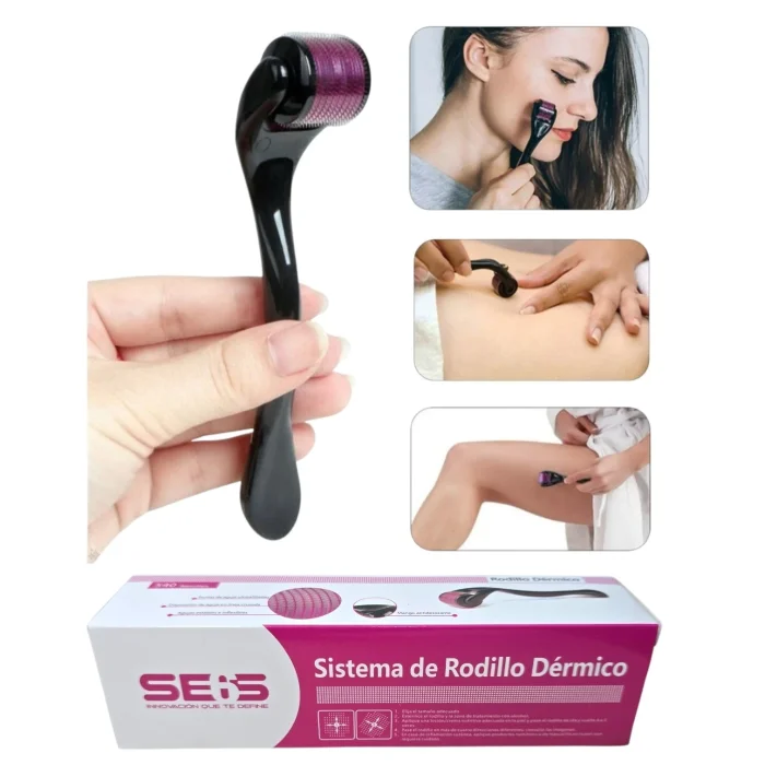 Sistema de Rodillo Dermico Microagujas 050mm Seis (av2981)