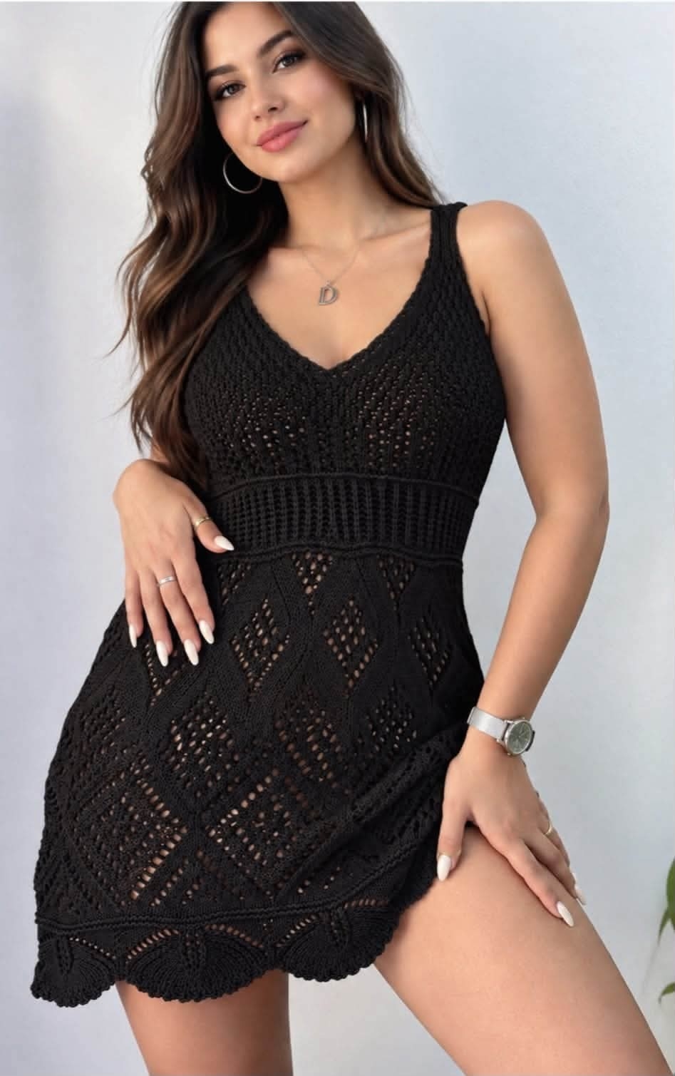 Vestido Playero Cazzi - Imagen 4