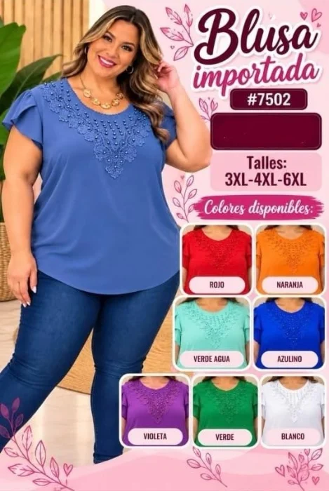 Blusas Grandes Excelente Calidad