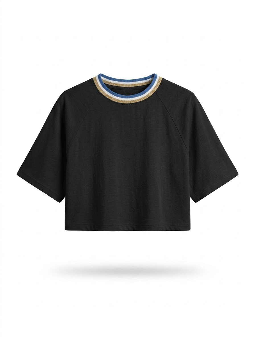 Pupera de Algodón con Cuello Lurex - Imagen 2