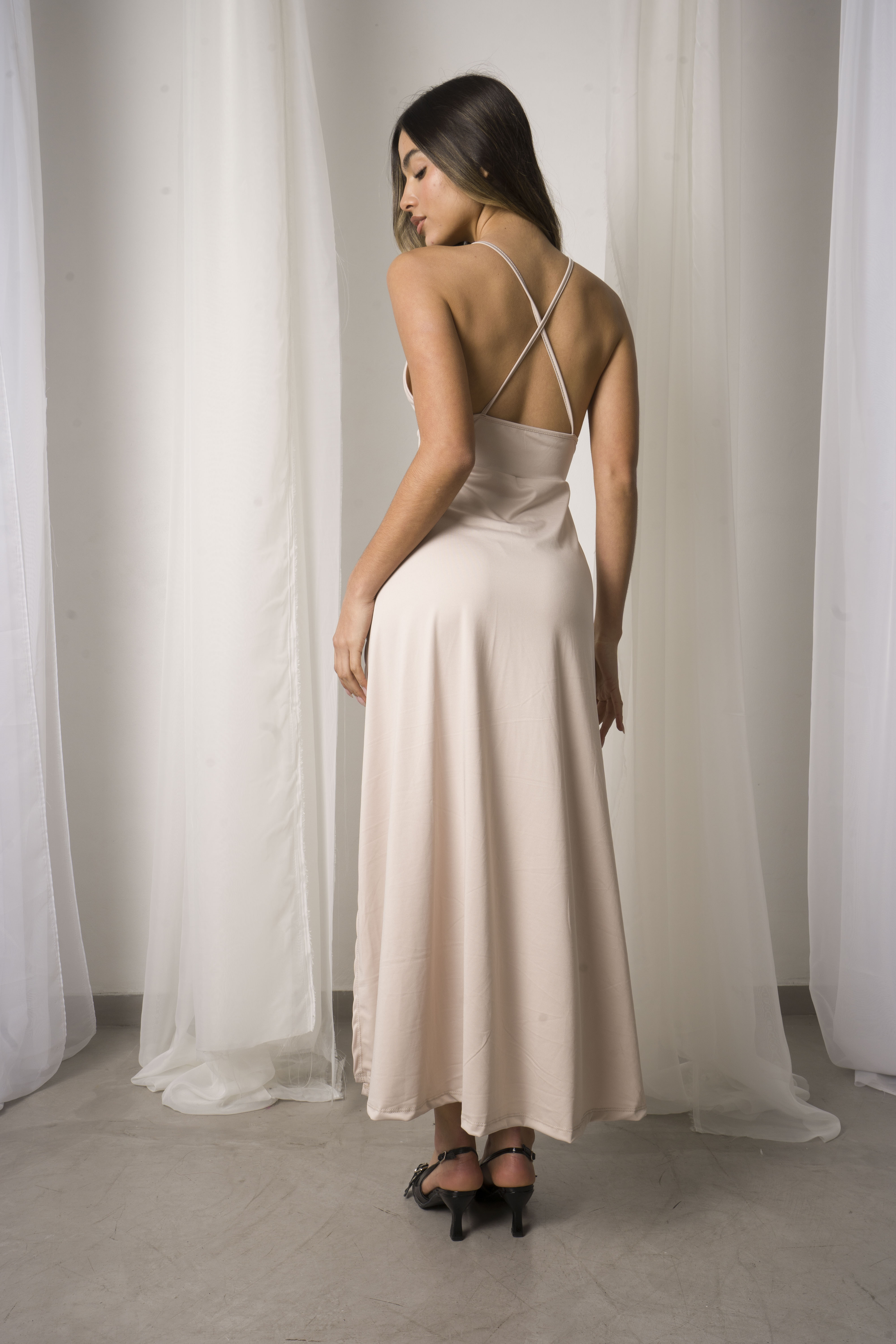 Vestido Doble Tajo Lycra - DSC04238.jpeg