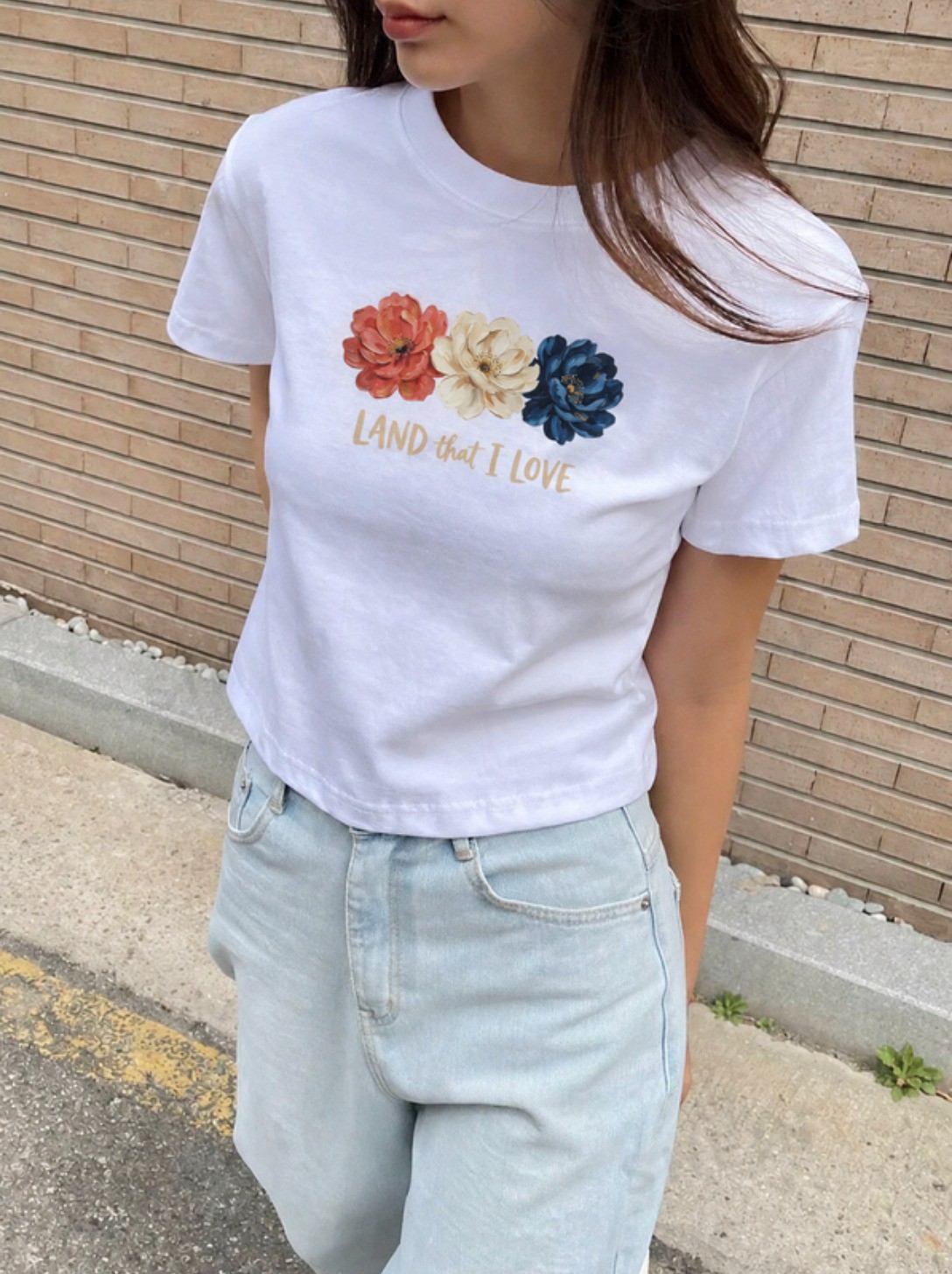 Remera Baby Tee Land That I Love Algodón - Imagen 2