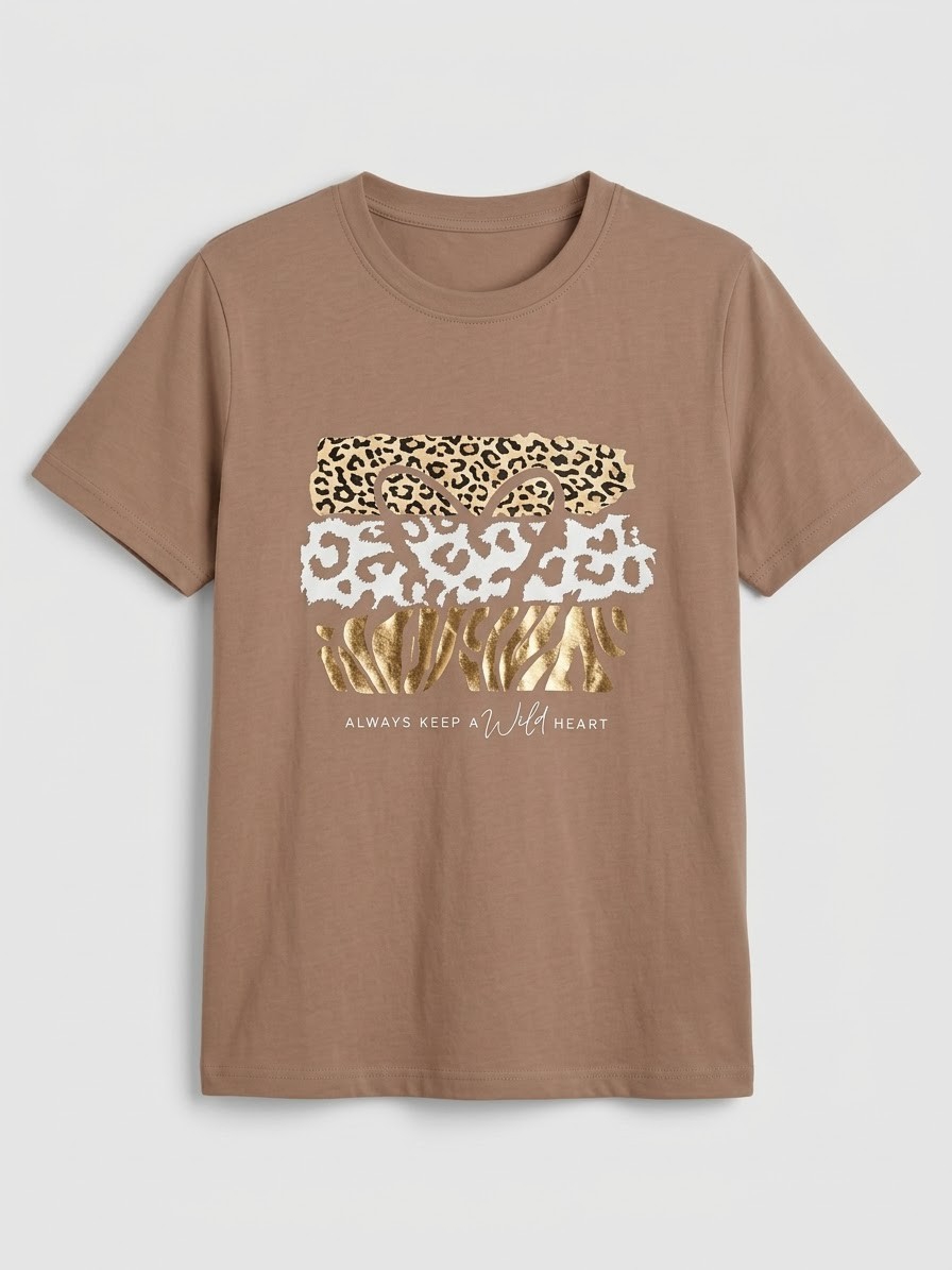 Remera de Algodón Estampada - Imagen 2