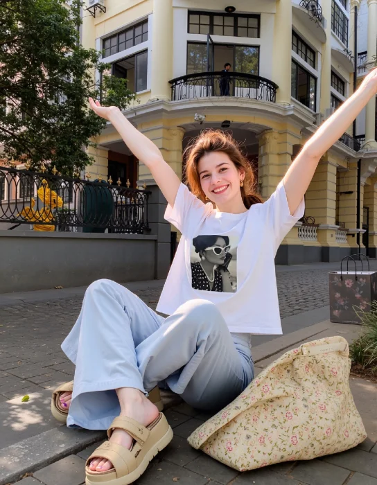 Remera Dama Sofisticada Algodón