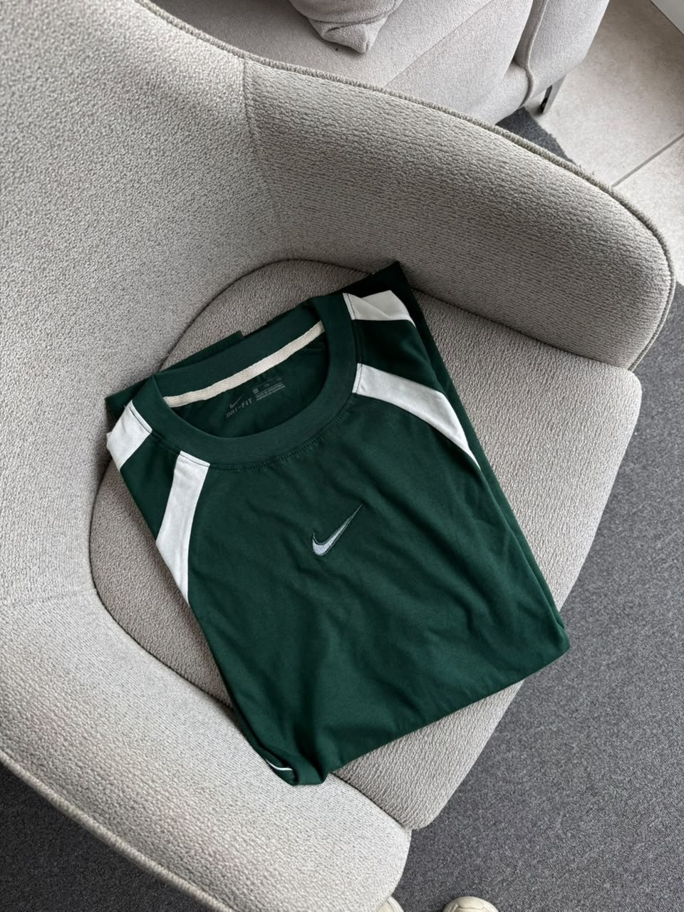 Remera Over Bicolor Nk - Imagen 4