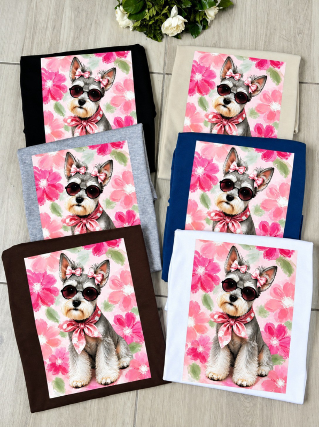 Remera Perrito Coquette Algodón - Imagen 2