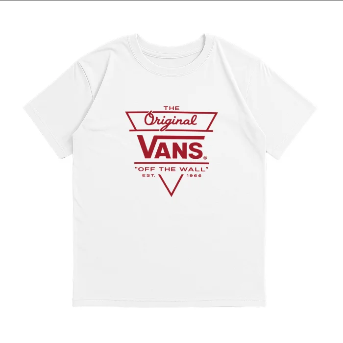 Unisex- Remera Ovsize Vans Triangulo