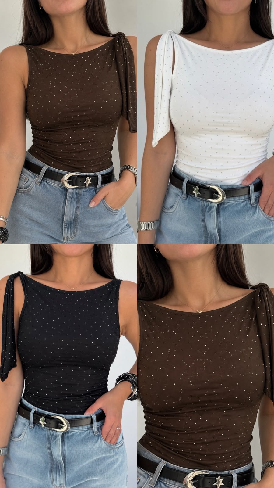Camiseta con Tira Estras - Imagen 2