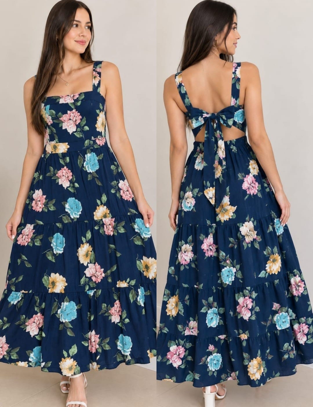 Vestidos Ceda Estampada Tipo Banbula - Imagen 2