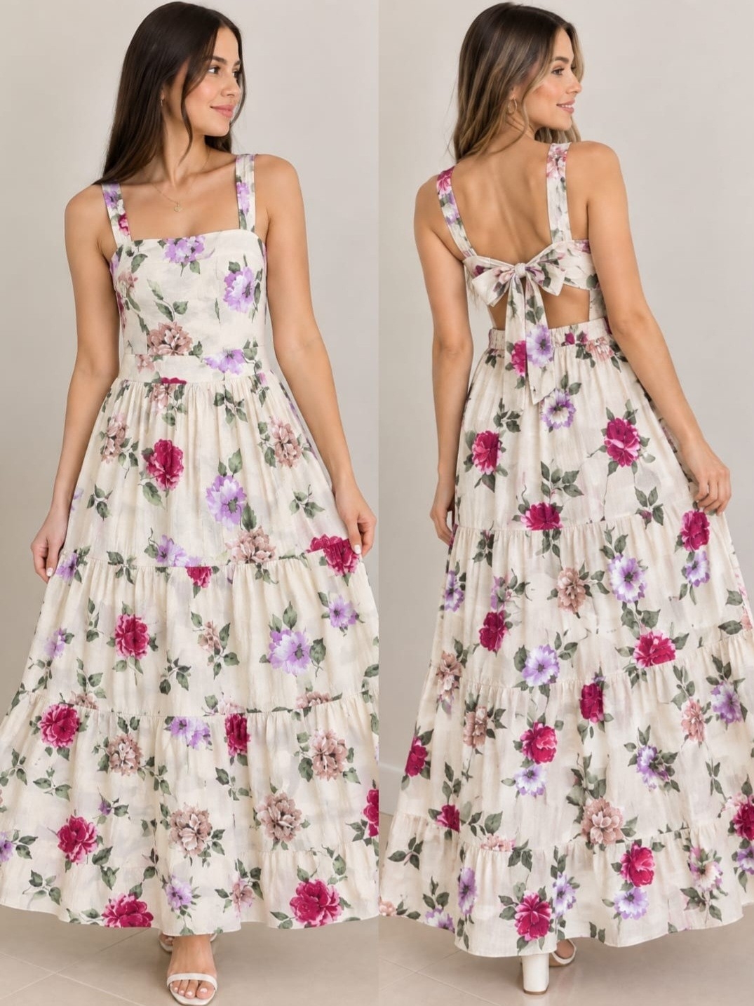 Vestidos Tela Ceda Estampada Tipo Banbula - Imagen 3