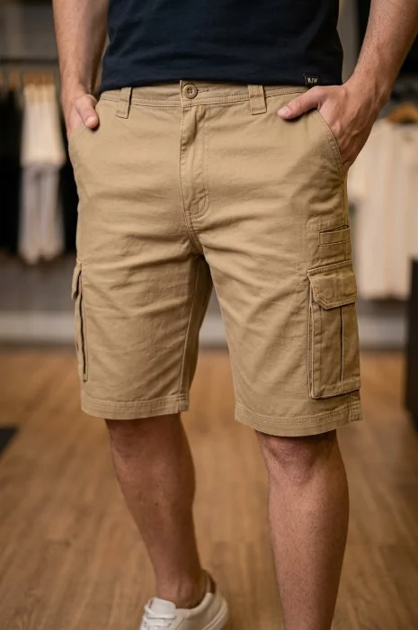 Bermuda Cargo Hombre Clásico 16001