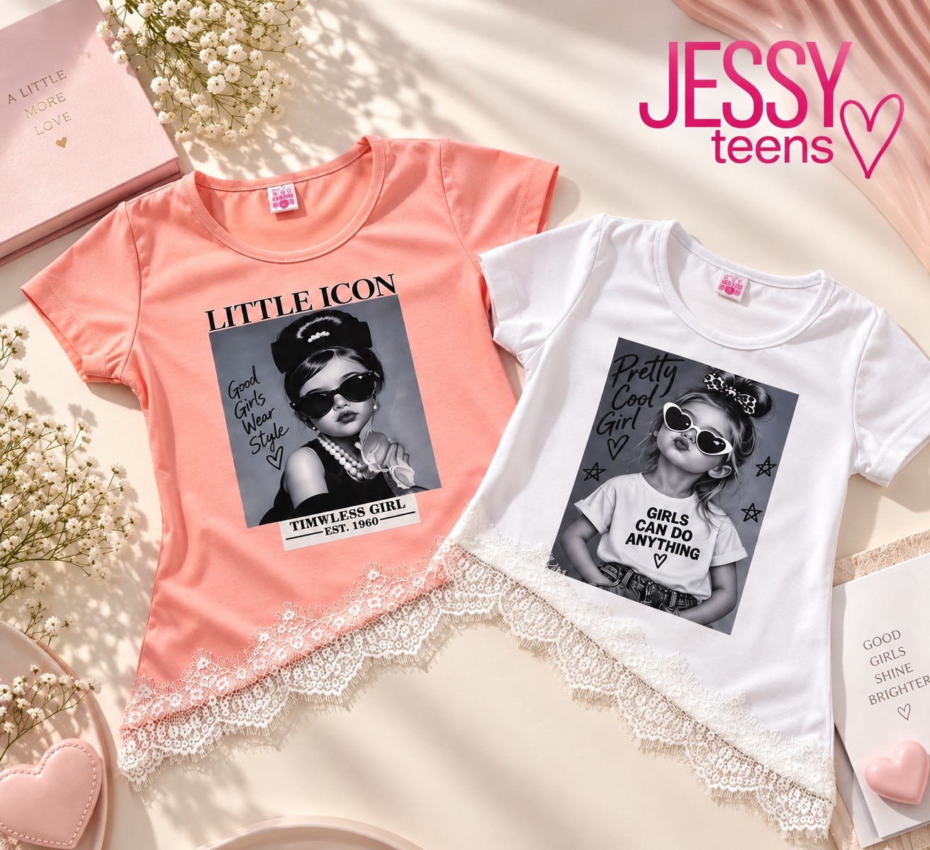 Remera con Puntilla Vogue - Imagen 2
