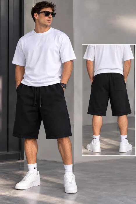 /bermuda Baggy Algodon Rustico Premium/m