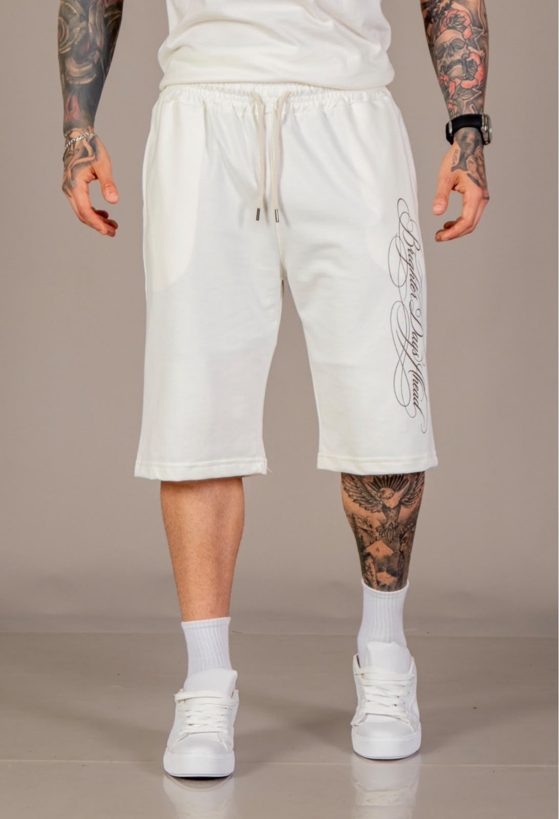 /bermuda Baggy Algodón Rustico Premium/m - Imagen 3
