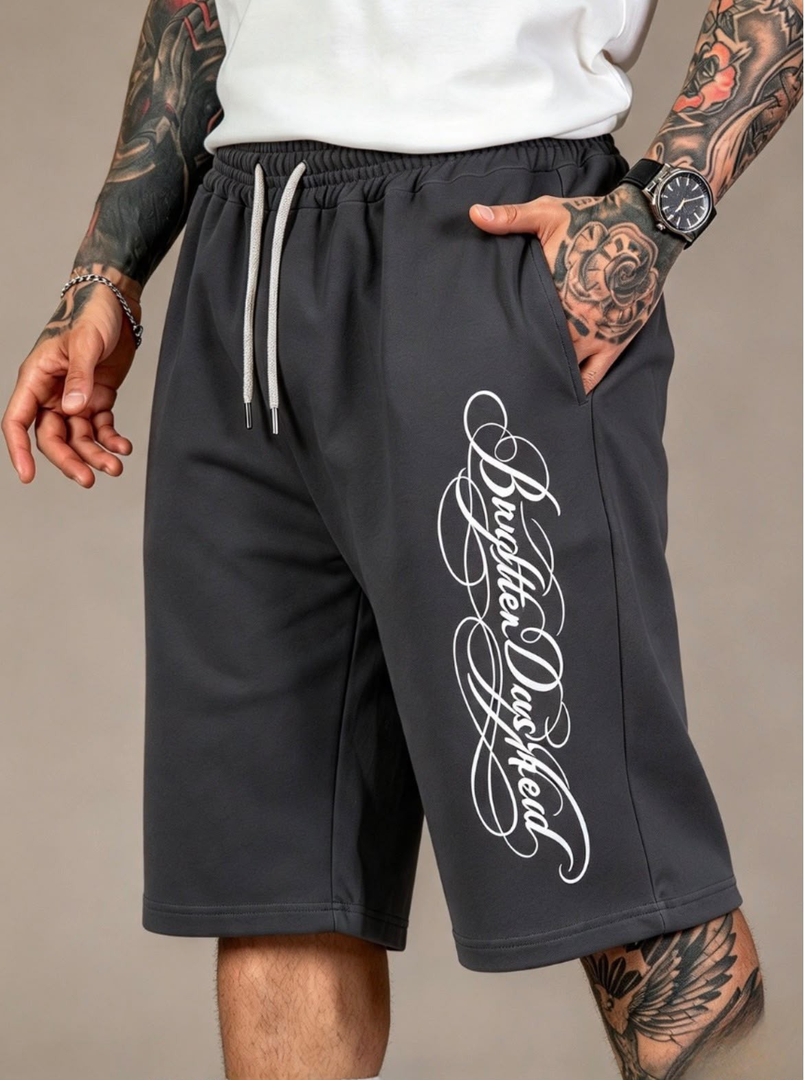 /bermuda Baggy Algodón Rustico Premium/m - Imagen 5