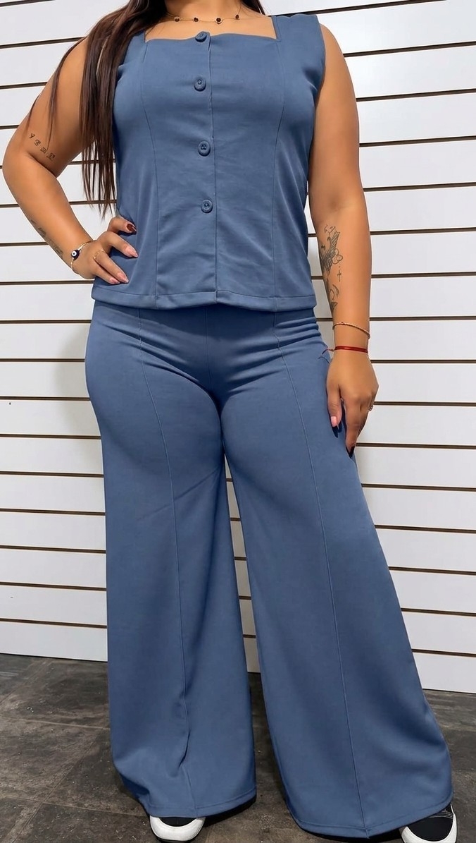 Conjunto Palazo 3 Piezas - Imagen 6