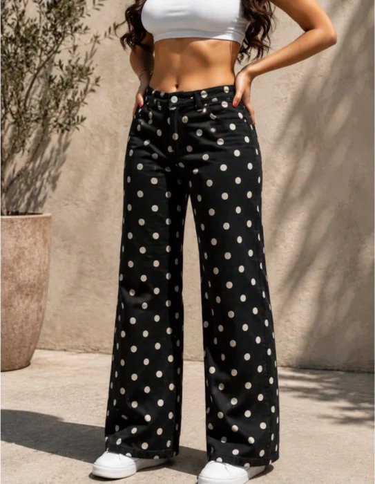 /wide Leg Estampado /m