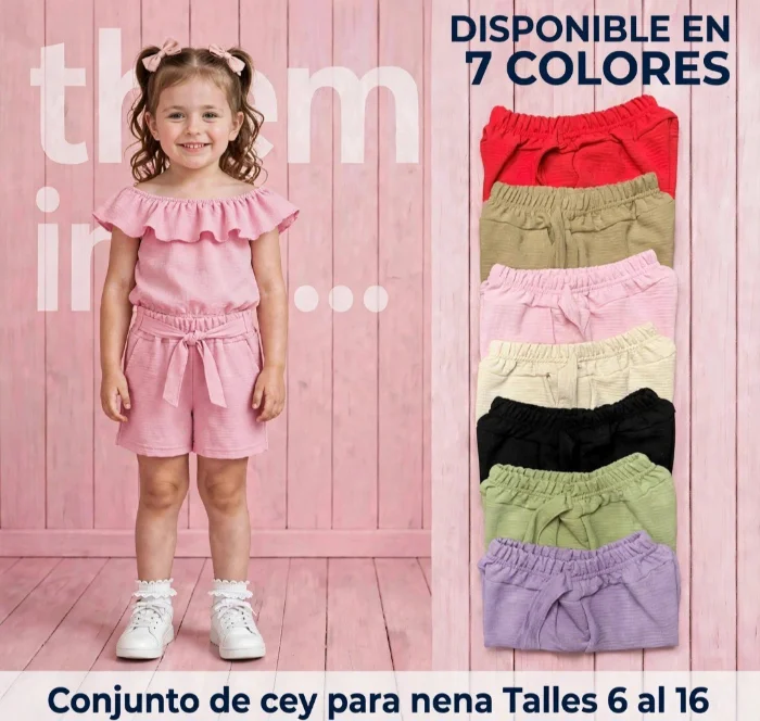 Conjunto de Cey para Nena
