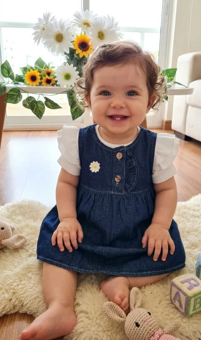 Vestido Volado Delante