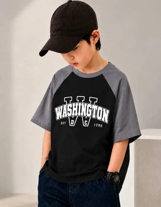 Remera Oversize Algodón Niño