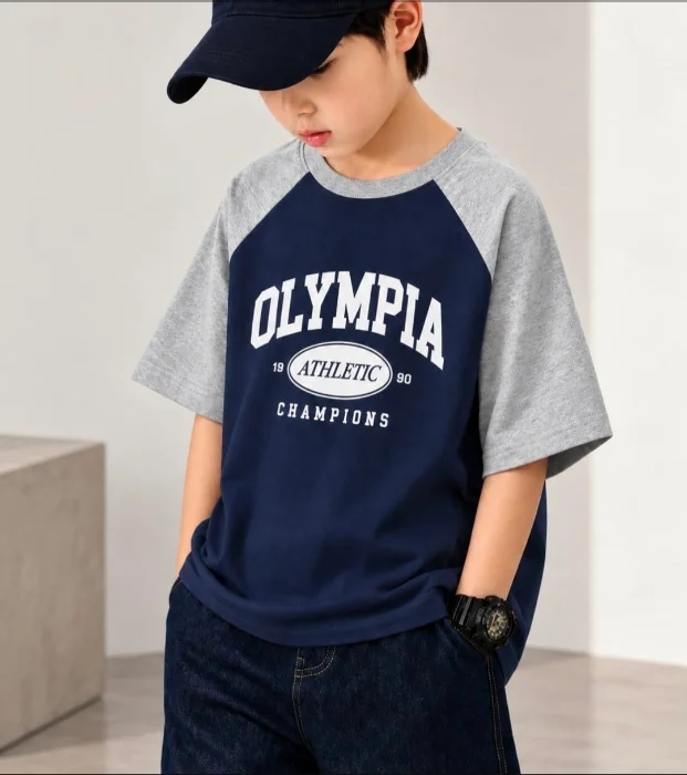 Remera Oversize Algodón Olmpia Niño