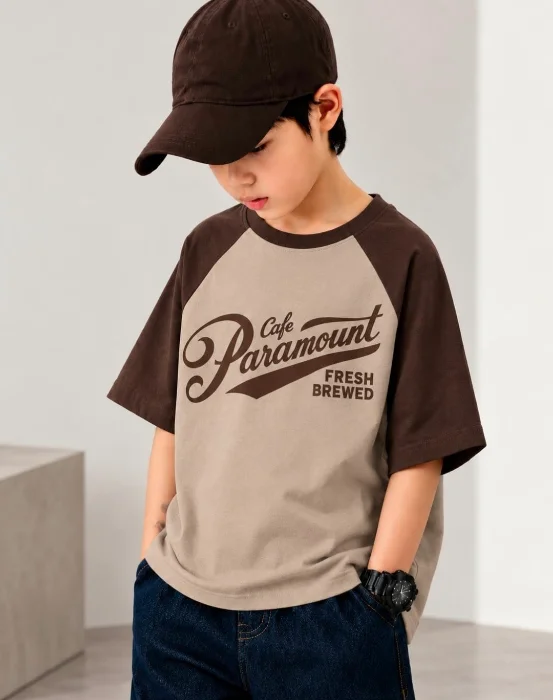 Remera Oversize Algodón Paramount Niño