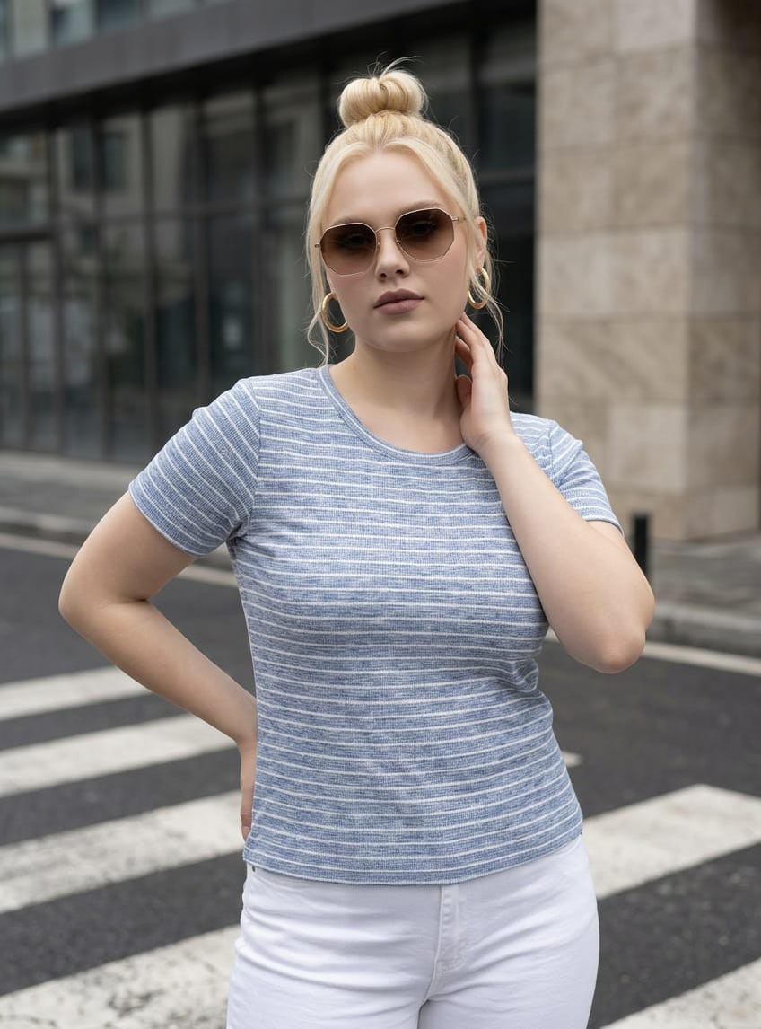 Remera Rayada Grande Morley Flame - Imagen 2