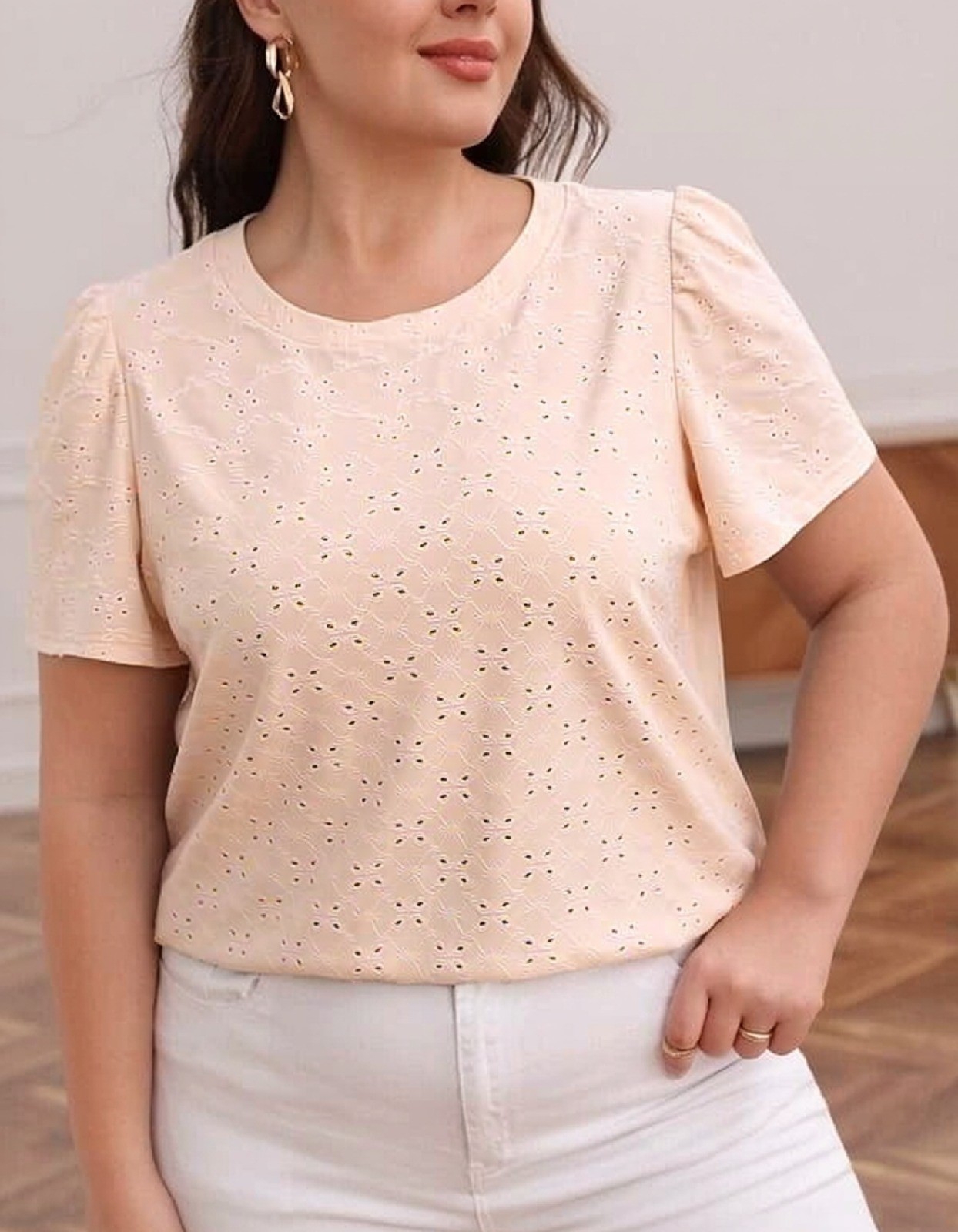 Remera Manga Princesa Broderi - Imagen 3