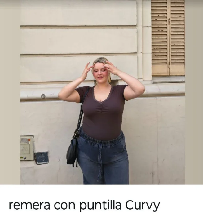 Remera con Puntilla