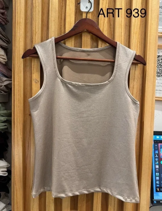 Musculosa Fibra con Foil