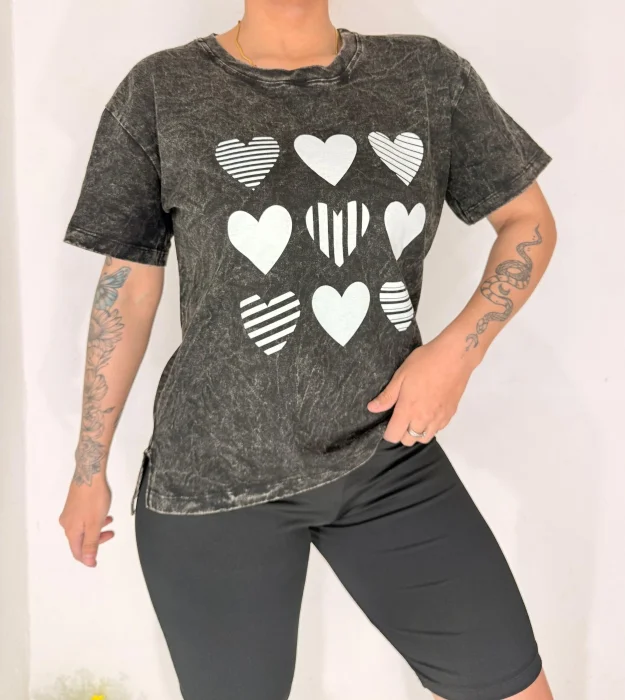 Remera Pre Lavado