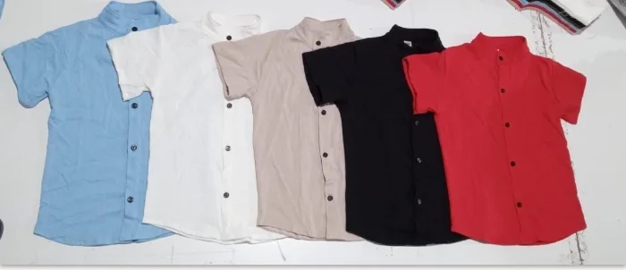 Camisas de Niños de Lino con Xpandex
