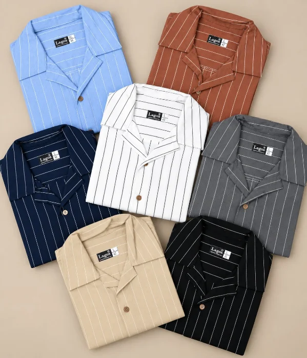 Conjunto Rayado Lino Sastrero