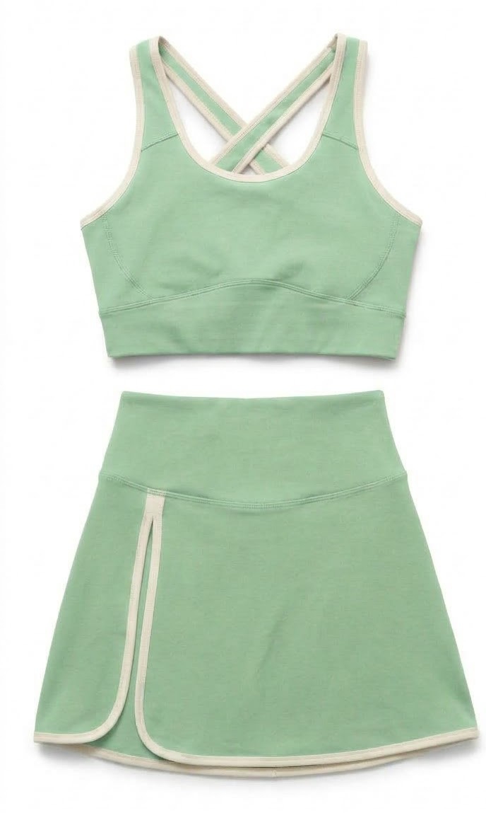 Conjunto Shortpollera Combinado - Imagen 3