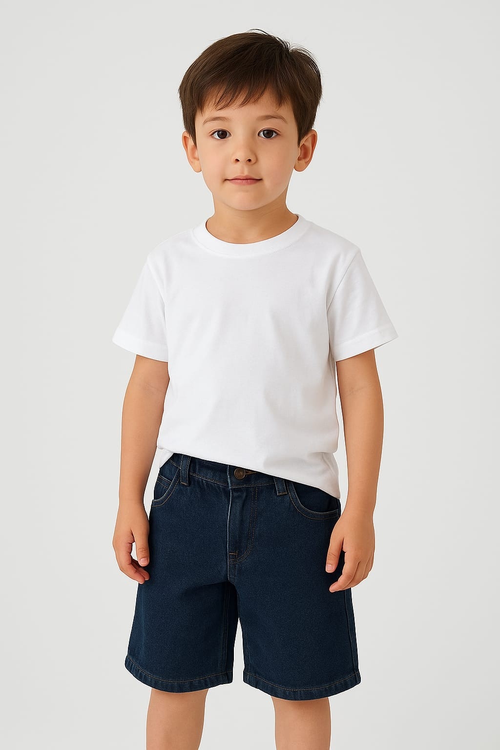 Remera Nene Algodón Peinado Lisas - Imagen 3