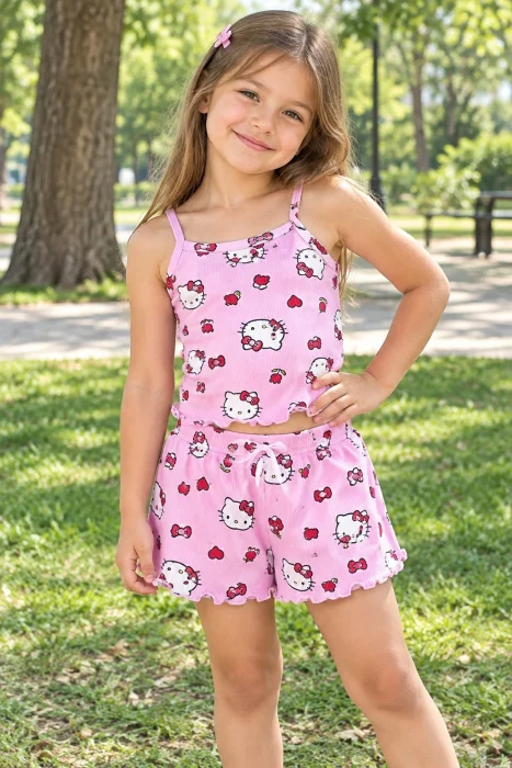 Conjunto Piyama Hello Kitty