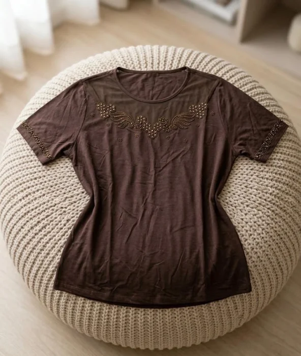 Remera con Transparencia