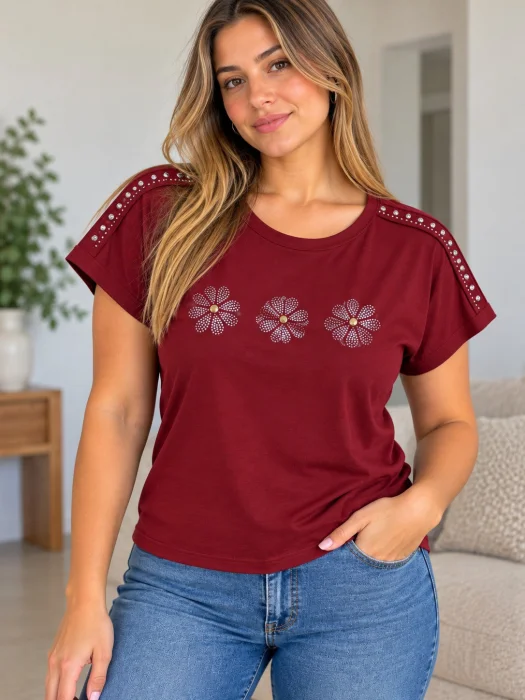 Remera Modal Viscosa Estrass