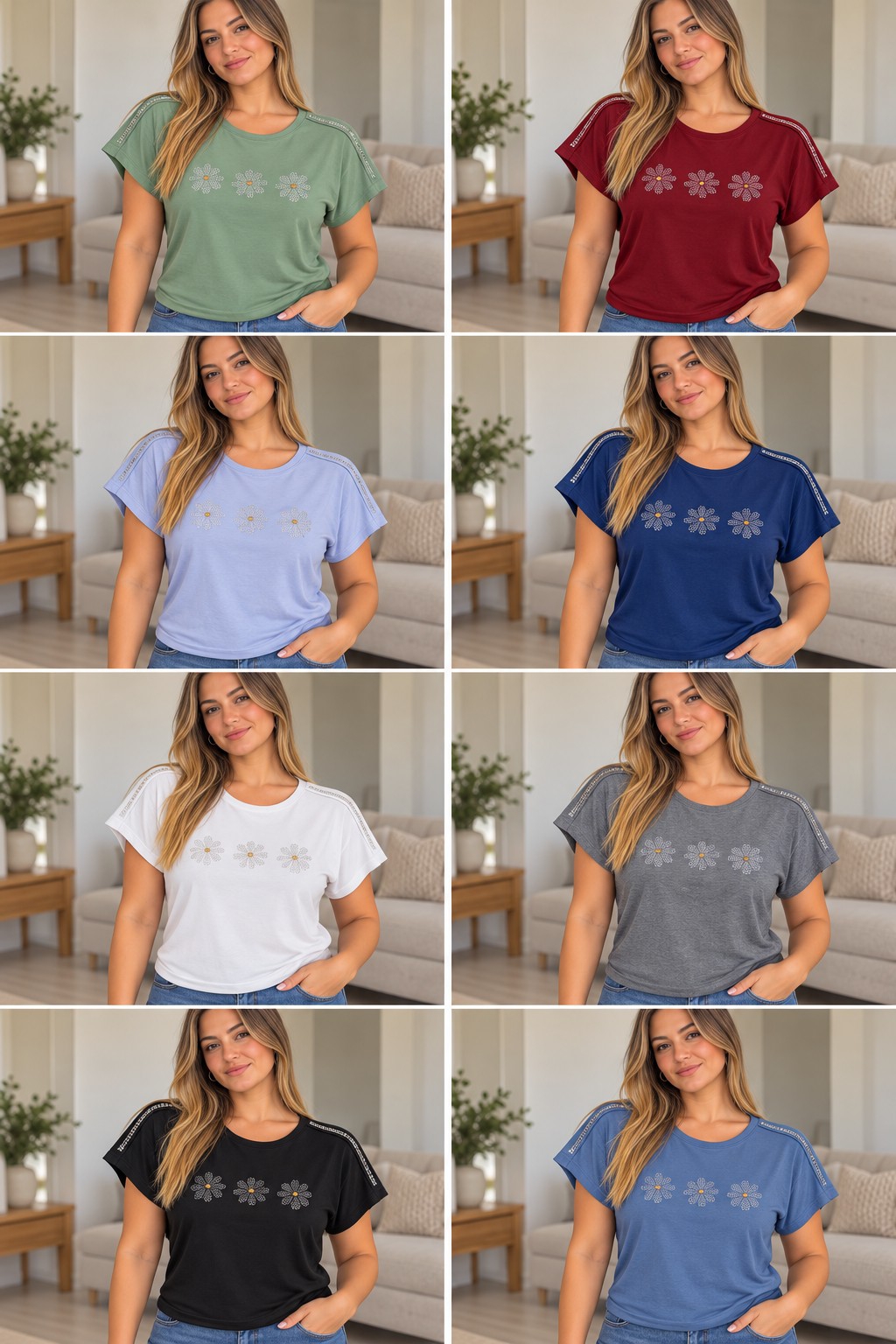 Remera Modal Viscosa Estrass - Imagen 3