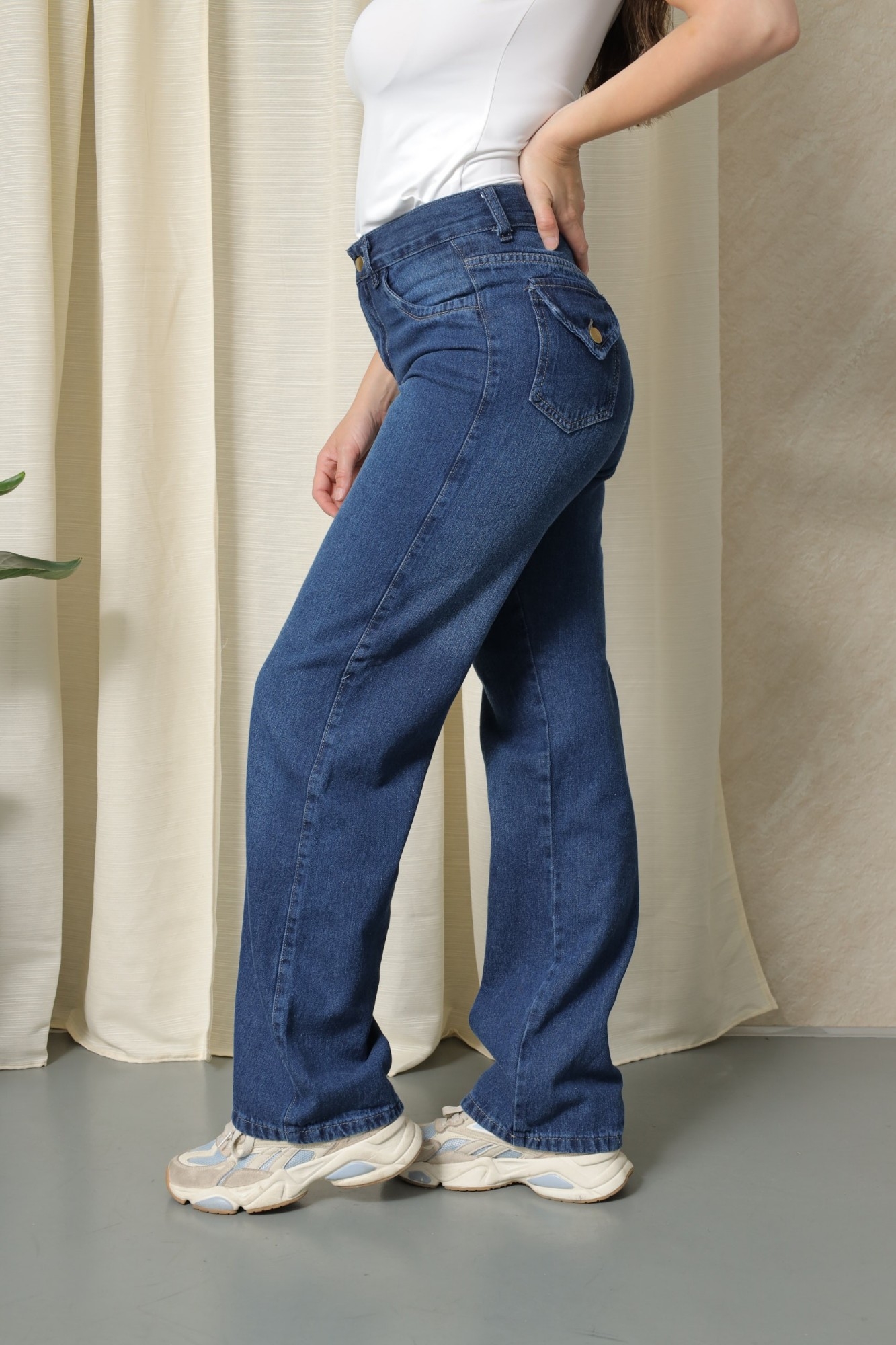 Wide Leg Azul Roma ( Tapa Trasera ) - Imagen 5
